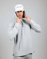 Men's Light Gray Cloud Fleece Hoodie