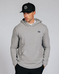 Primo Waffle Hoodie - Light Gray