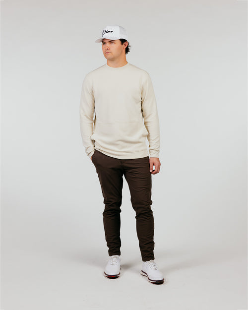 Light Khaki Fairway Crew Neck