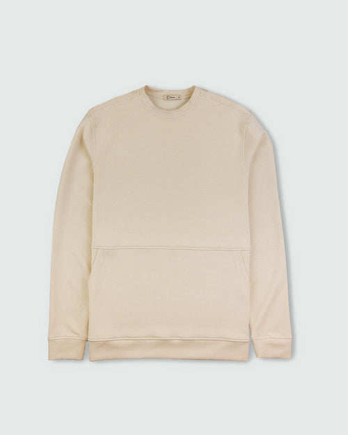Light Khaki Fairway Crew Neck