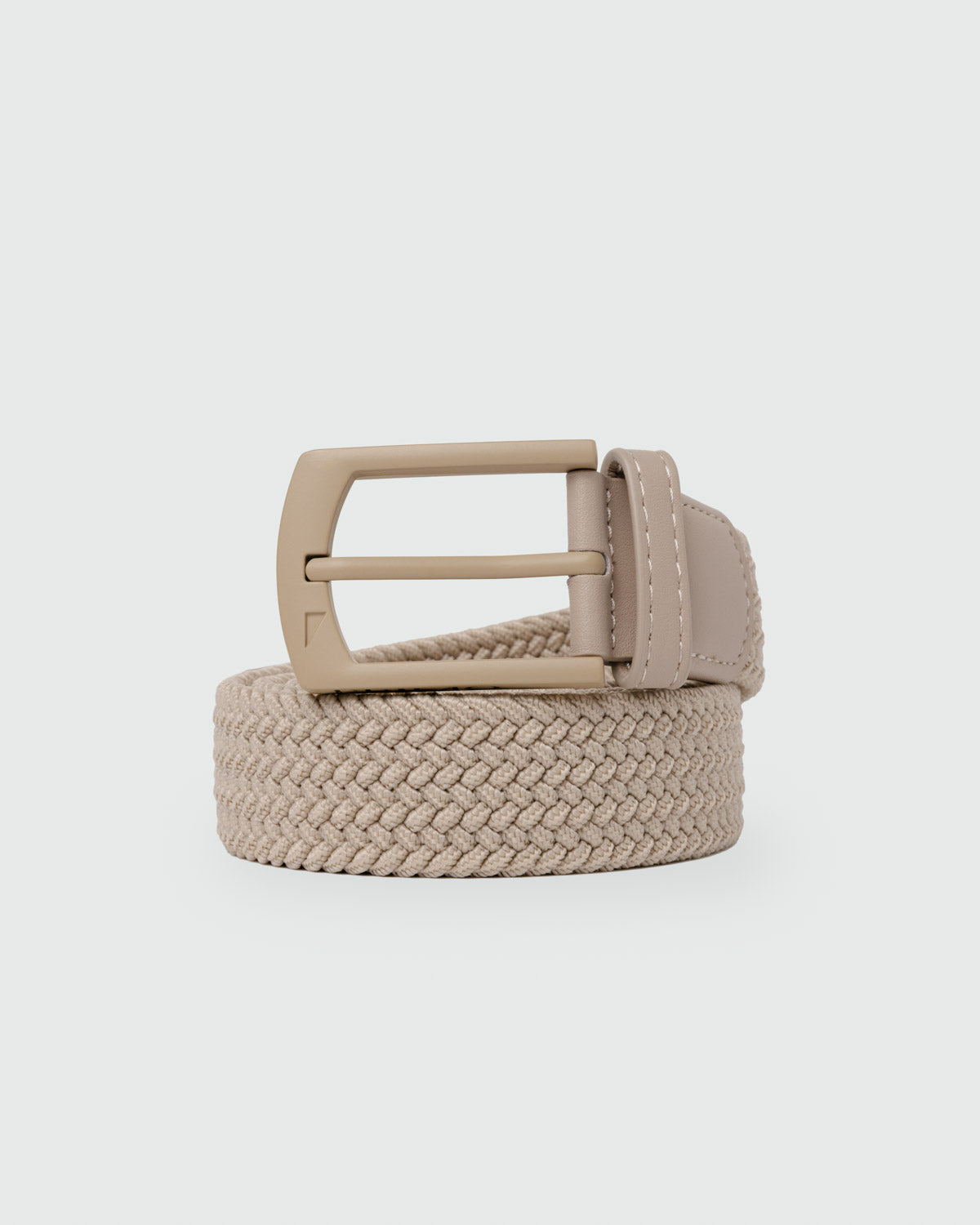 Light Khaki Pro Braided Belt