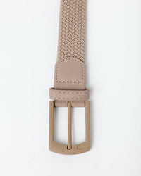 Light Khaki Pro Braided Belt