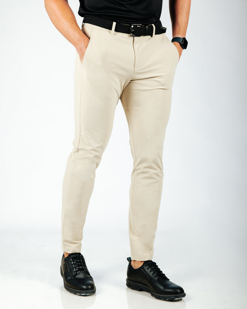 Light Khaki Traditional Pants – Primo Golf Apparel