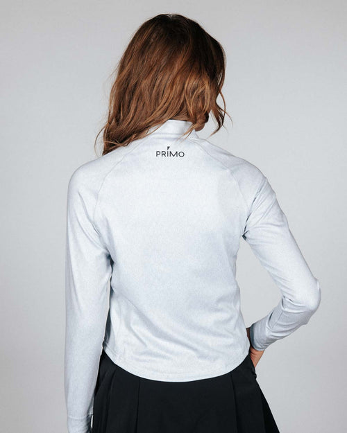 Women's Light Static Crop Quarterzip