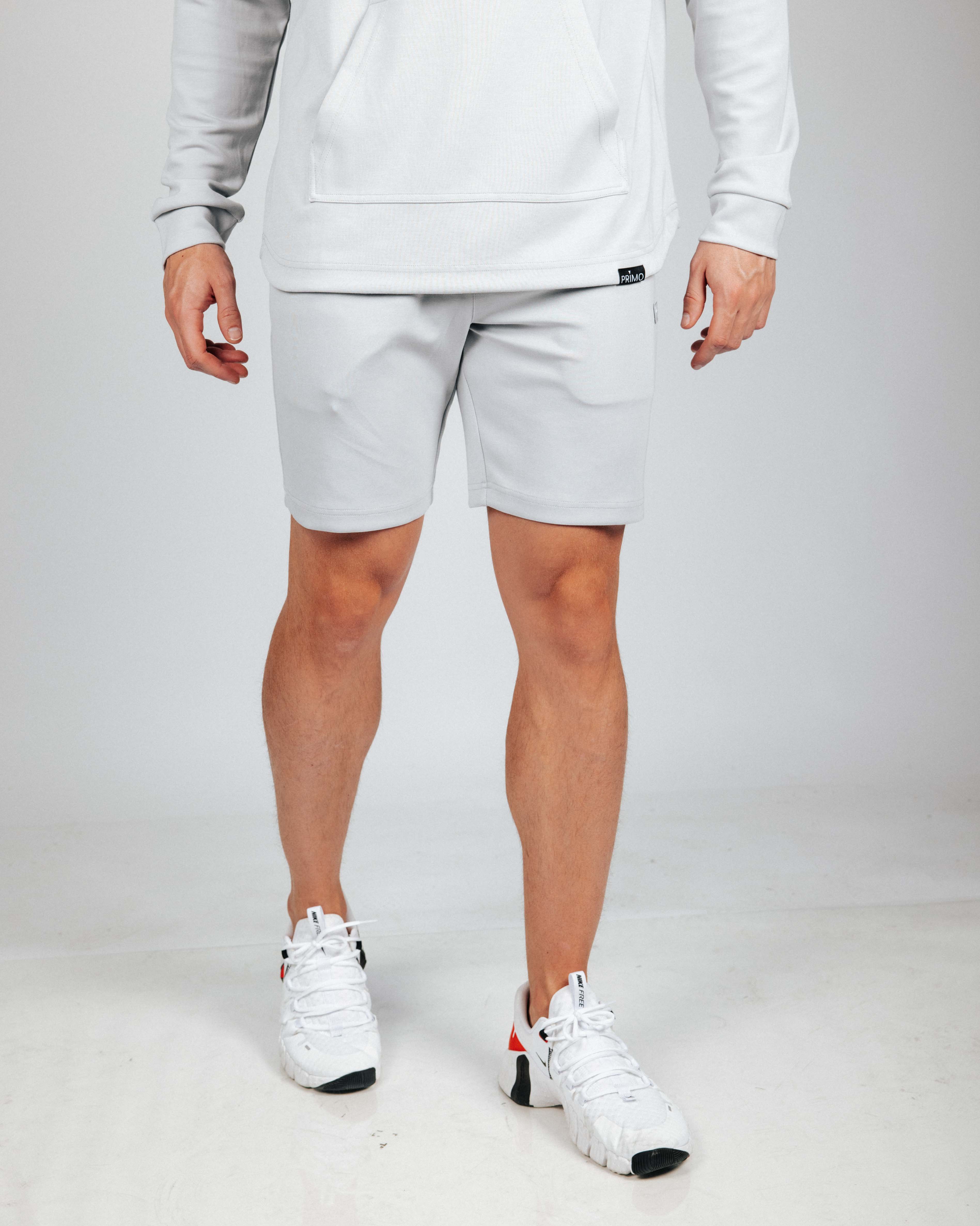 Men's Light Gray Recovery Shorts – Primo Golf Apparel