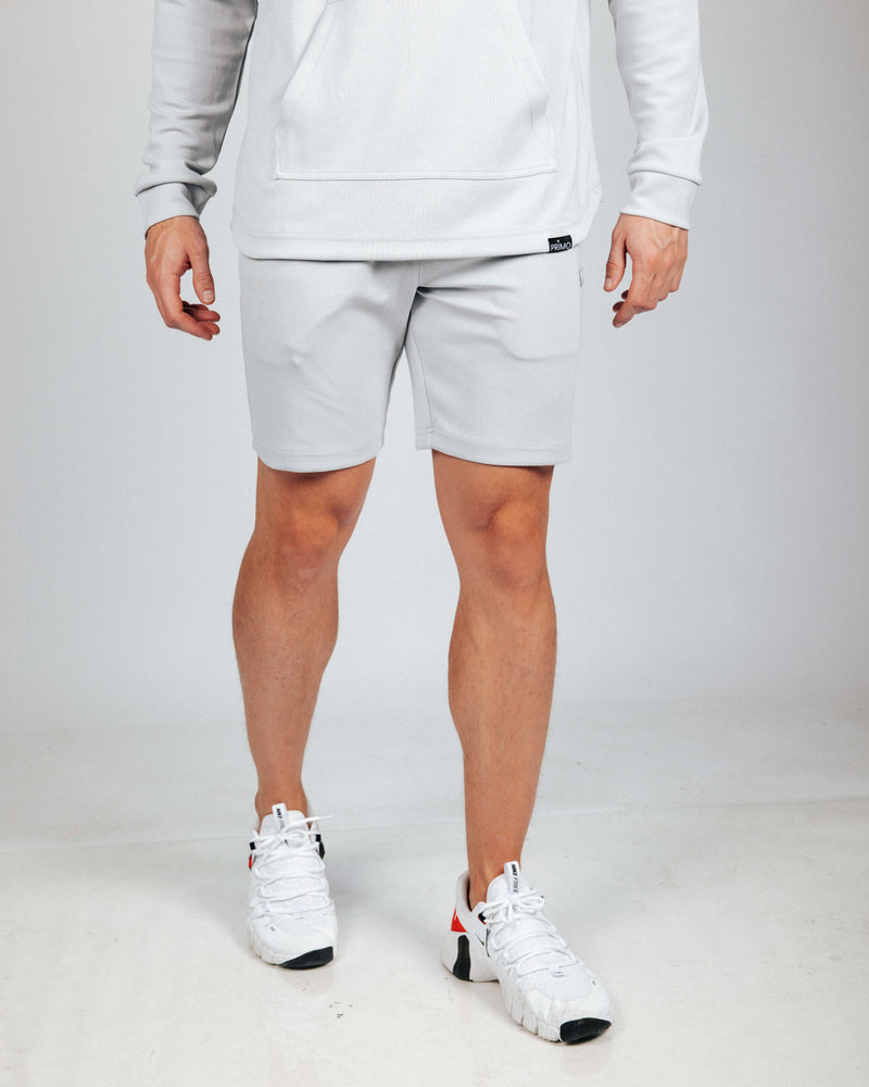 Men's Light Gray Cloud Fleece Shorts