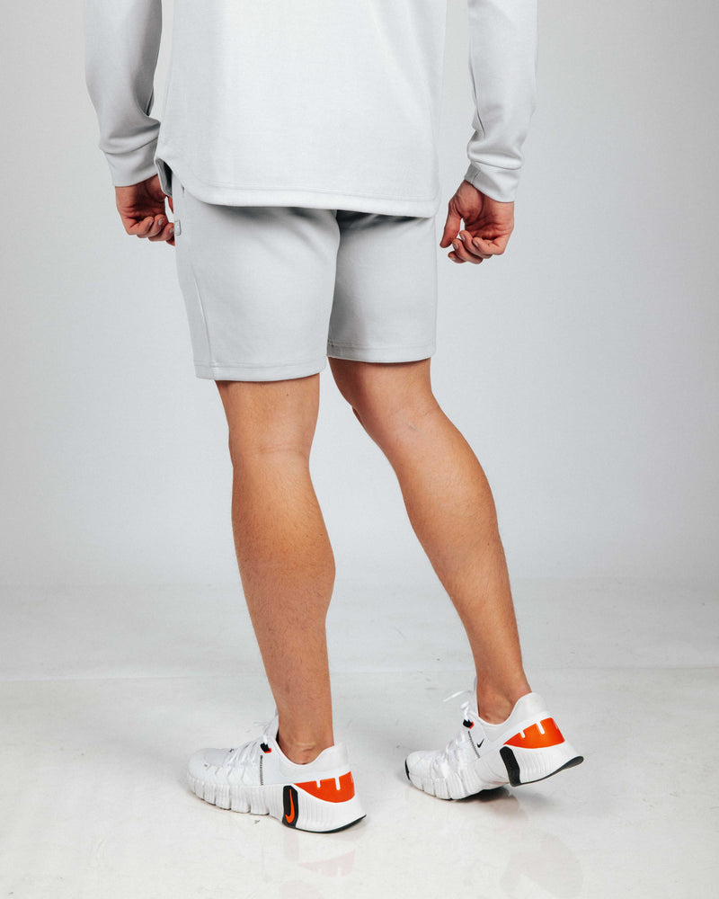 Men's Light Gray Cloud Fleece Shorts