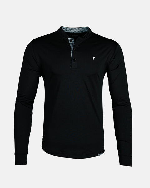 ■THE NORTH FACE■ Men's CMX Prime Long Sleeve Polo BLACK NT B48507s.jpg