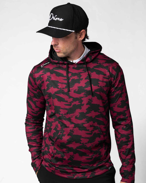 Cursive Golf Hoodie - Magma