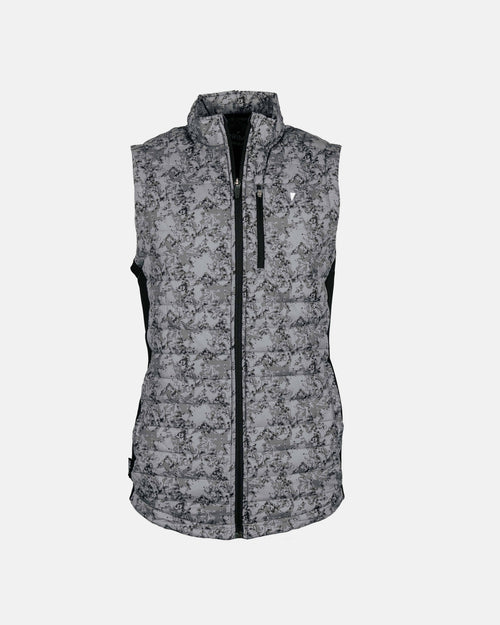 Marble Puff Vest