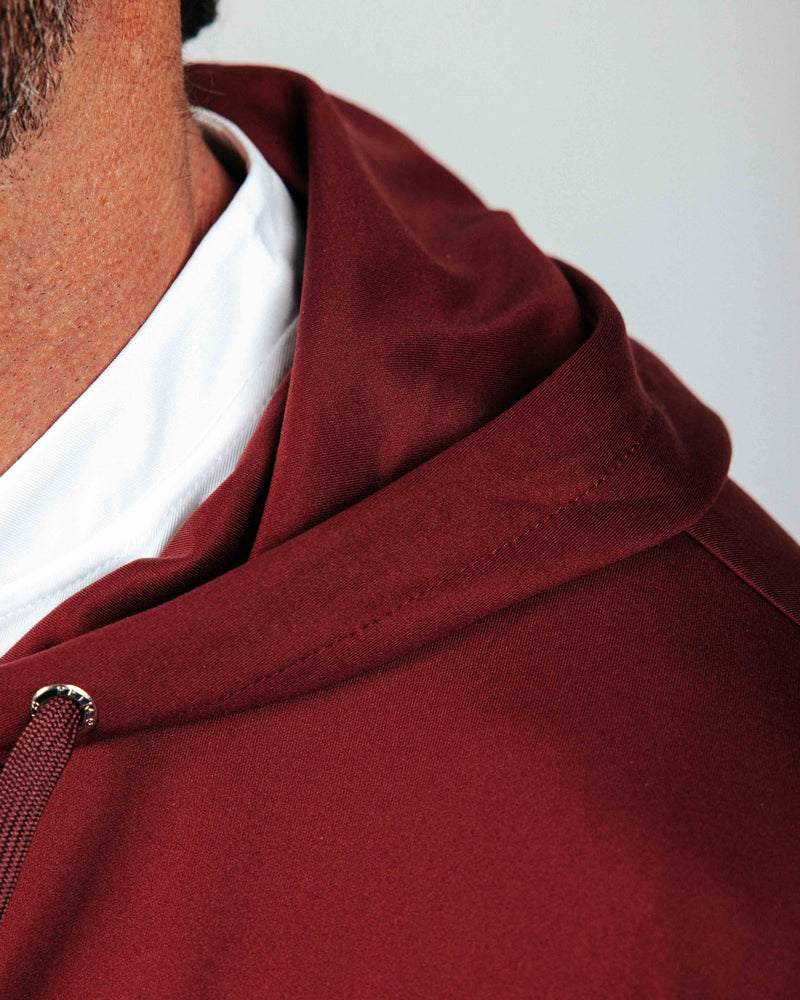 Maroon Golf Hoodie