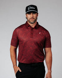 Classic Polo - Maroon Ocean Spray