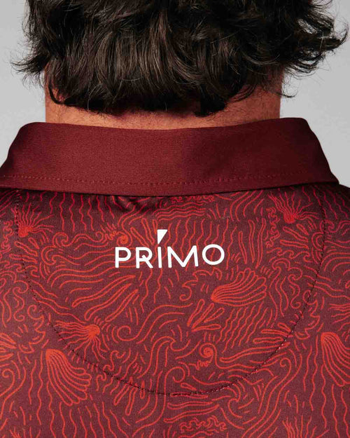 Maroon Ocean Spray Classic Polo