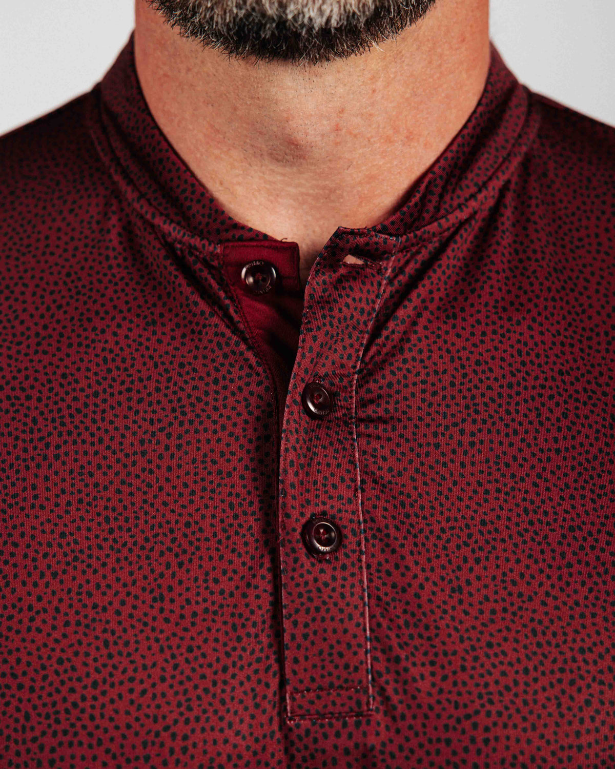 Maroon Pebble Blade Polo