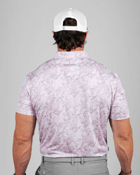 Mauve Marble Classic Polo