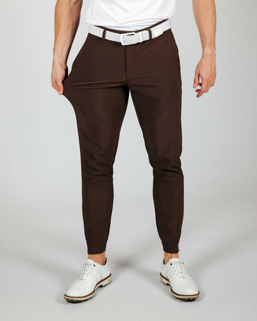 Men's Brown Golf Jogger Brown / 36 / Short Men's Brown Golf Jogger Brown / 36 / Short