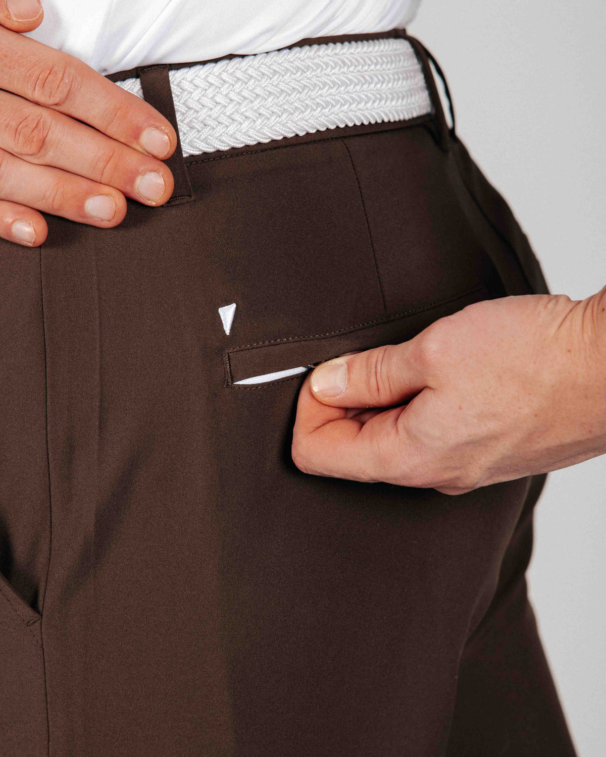 Men's Brown Golf Jogger