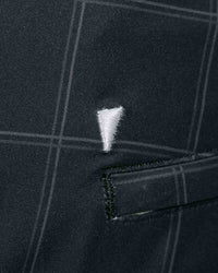 Men's Charcoal Plaid Golf Jogger