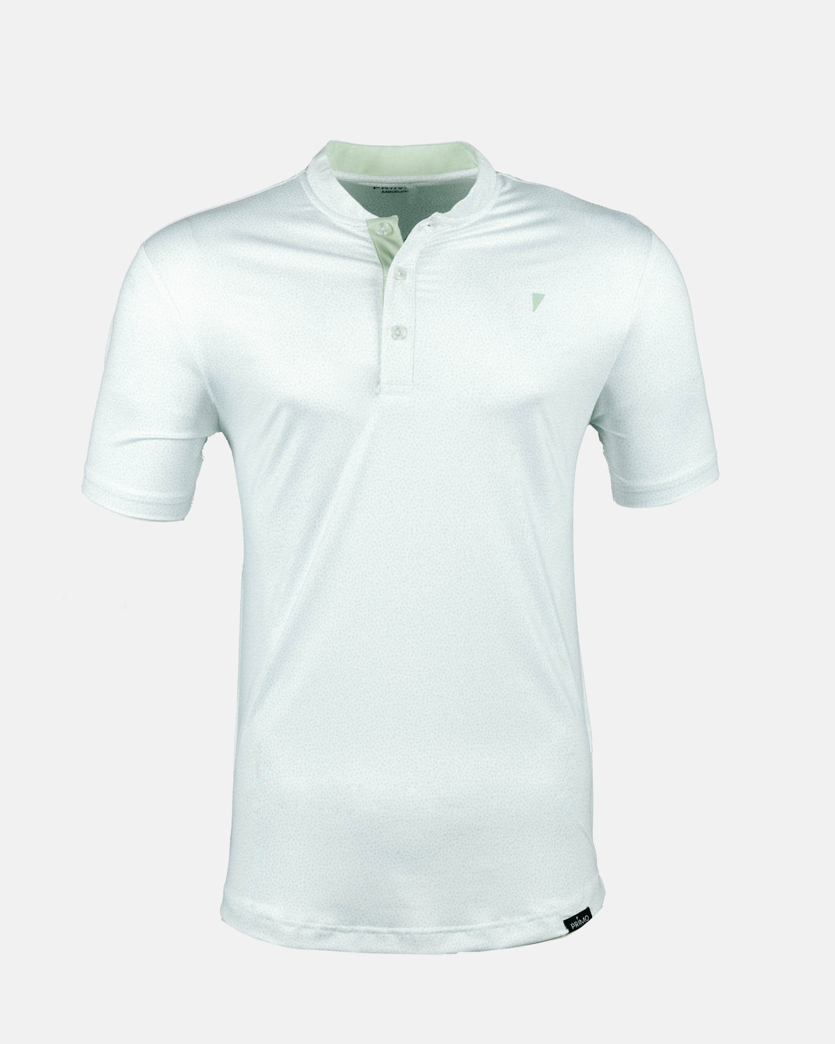 Mint Pebble Blade Collar Polo