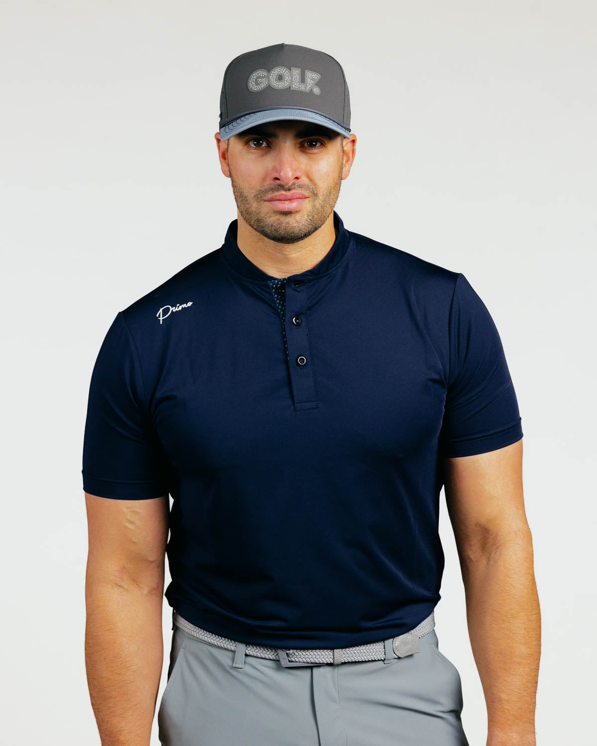 Cursive Blade Polo - Cursive Navy