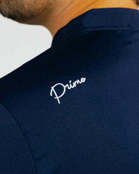 Navy Cursive Blade Polo