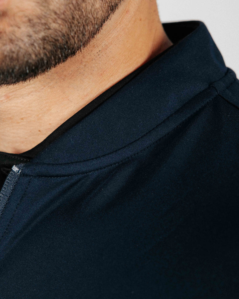 Navy Blade Quarter Zip