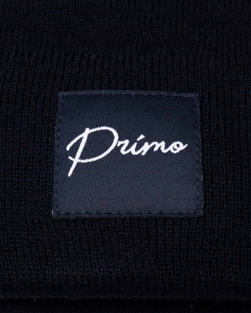 Navy Cursive Beanie