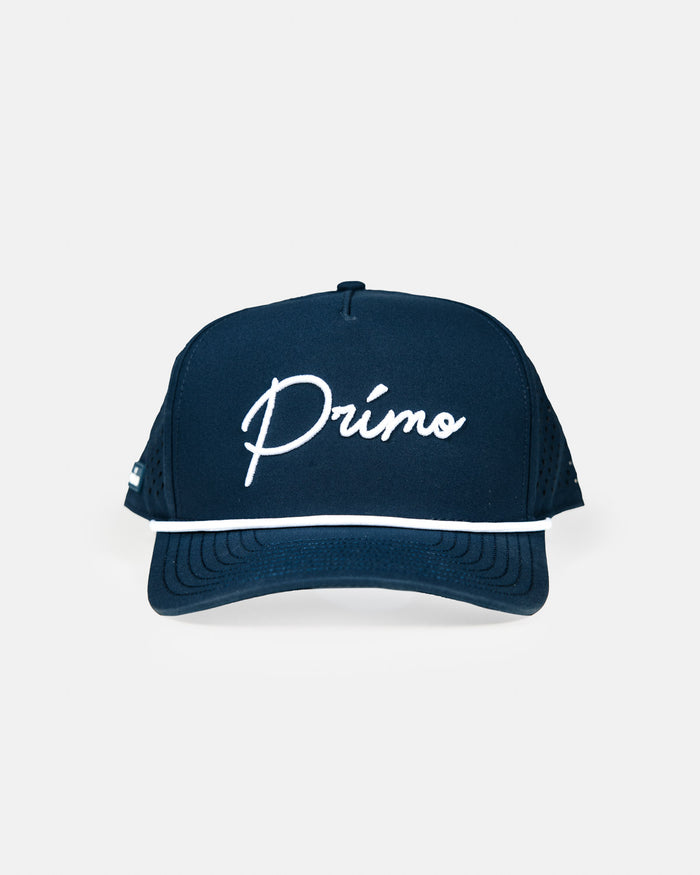 Navy Cursive Hat