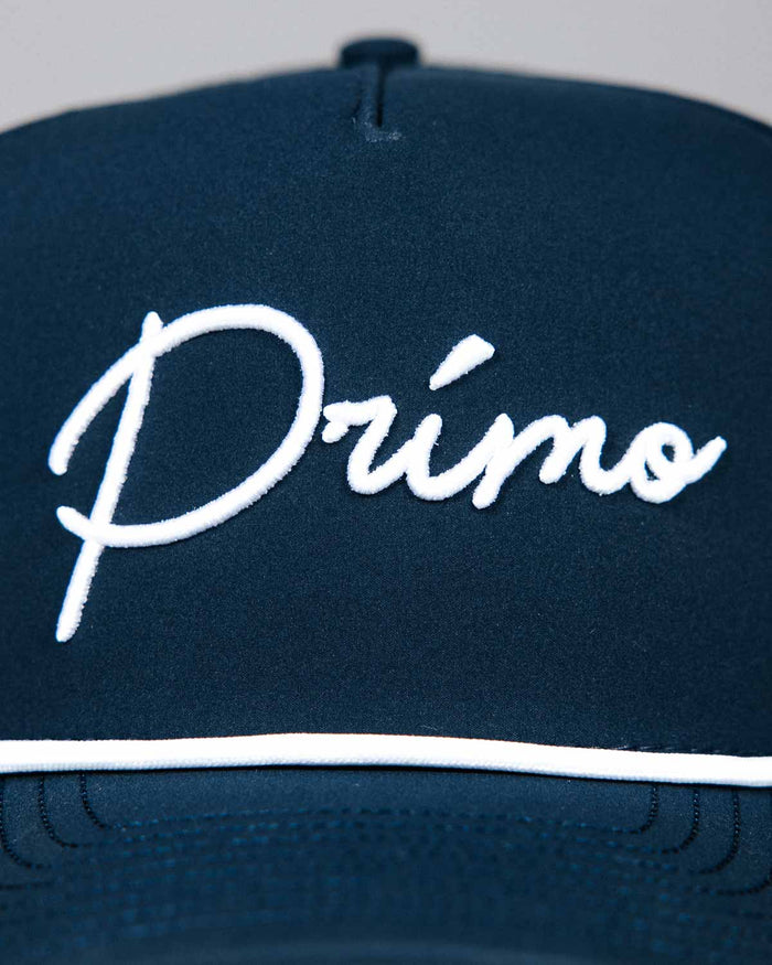 Navy Cursive Hat