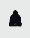 Men’s Cursive Pom Pom Beanie