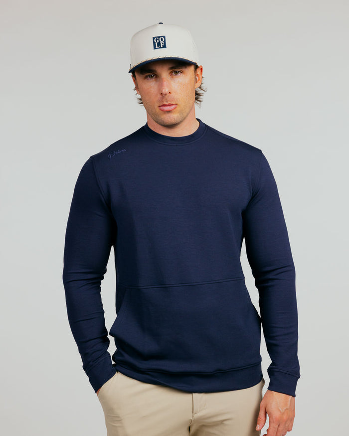 Navy Fairway Crew Neck