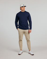 Navy Fairway Crew Neck