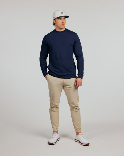 Navy Fairway Crew Neck
