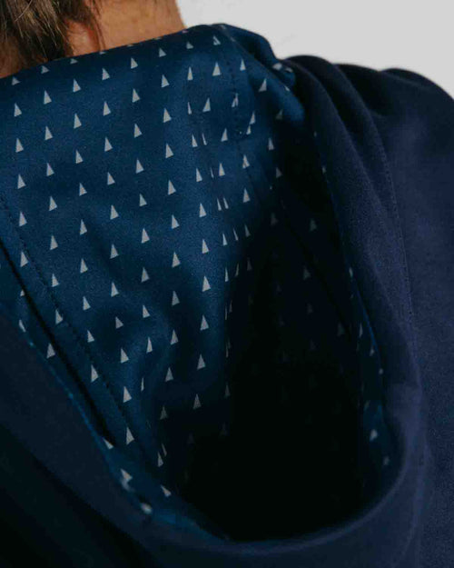 Navy Cursive Golf Hoodie