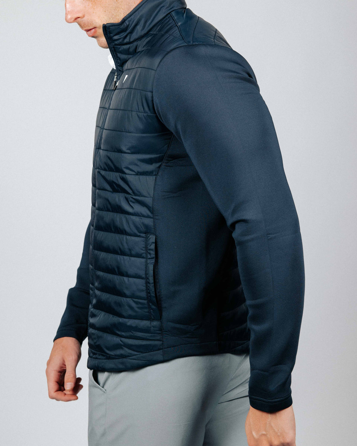 Navy Hybrid Jacket