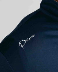 Navy Cursive Quarterzip