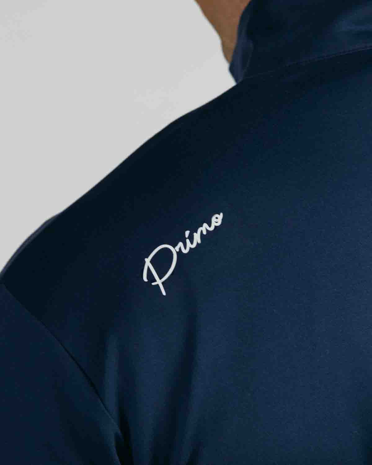 Navy Cursive Quarterzip