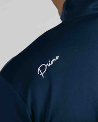 Navy Cursive Quarterzip