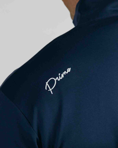 Navy Cursive Quarterzip