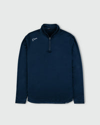 Navy Cursive Quarterzip