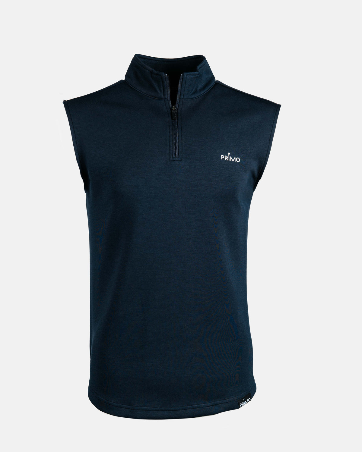 Navy Quarter Zip Vest