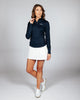 Women's Navy Quarterzip