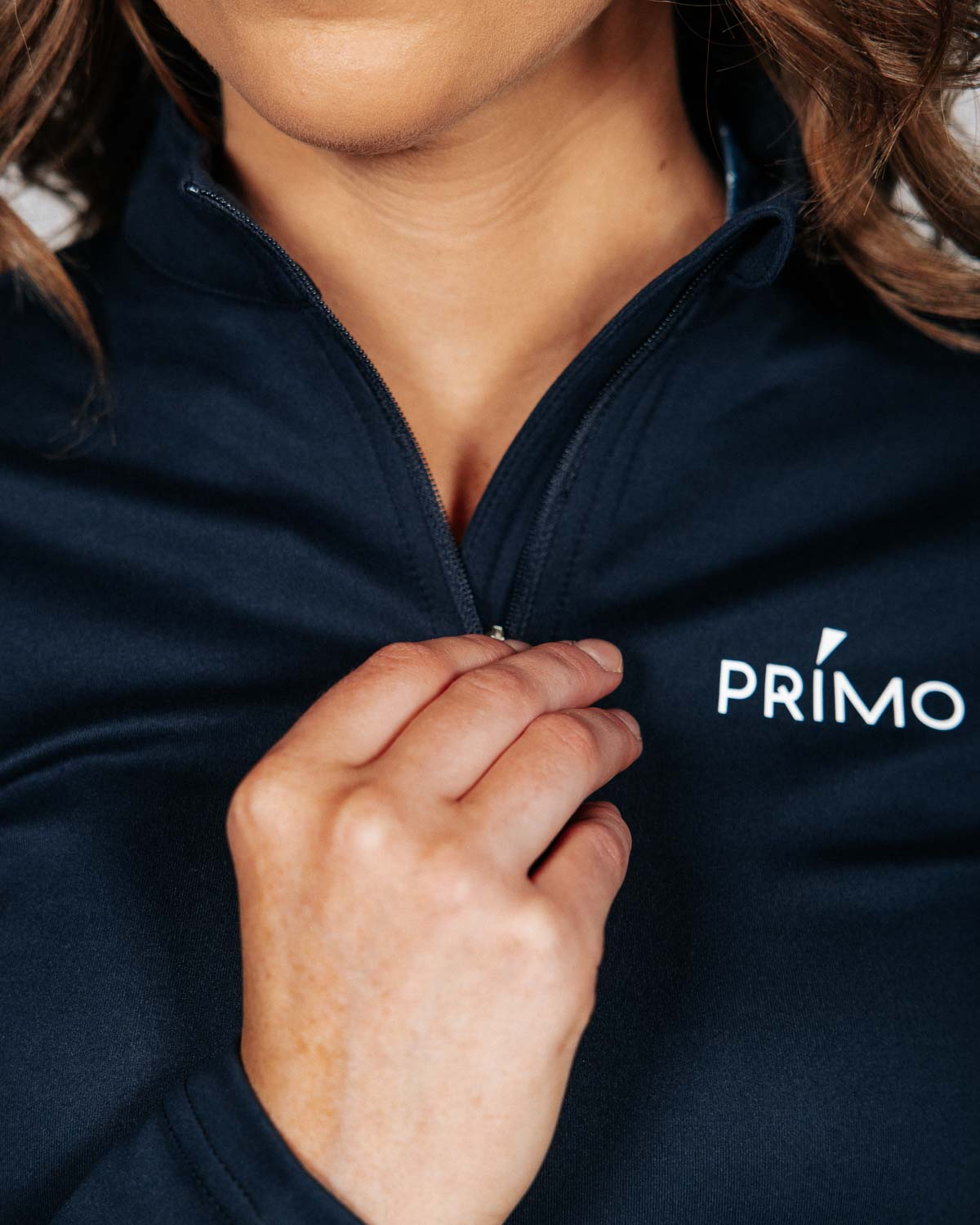 Women's Navy Quarterzip – Primo Golf Apparel