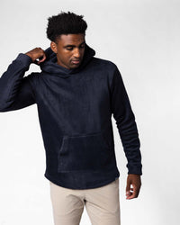 Navy Polar Fleece Hoodie