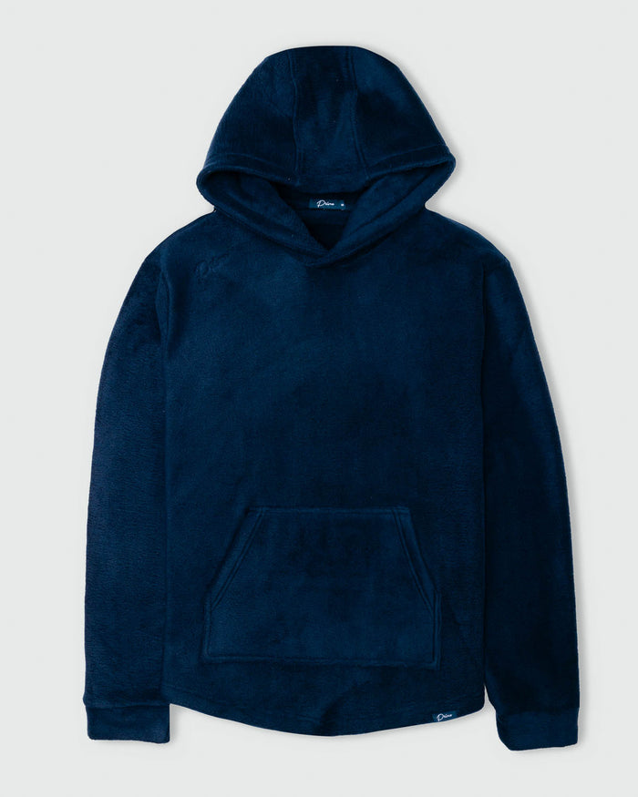 Navy Polar Fleece Hoodie