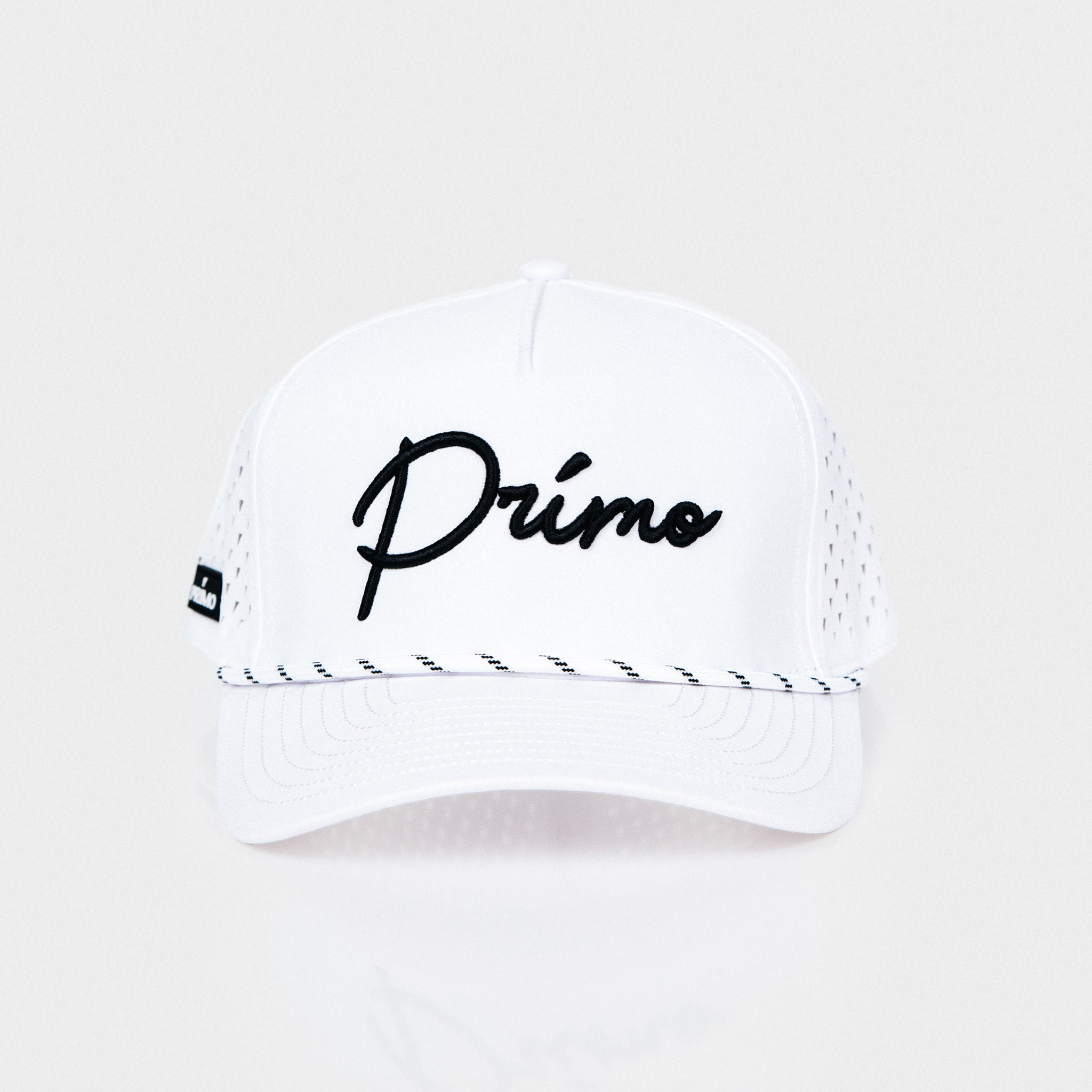 Cursive Hat - White