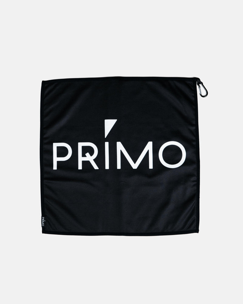 Black Primo Wordmark Towel