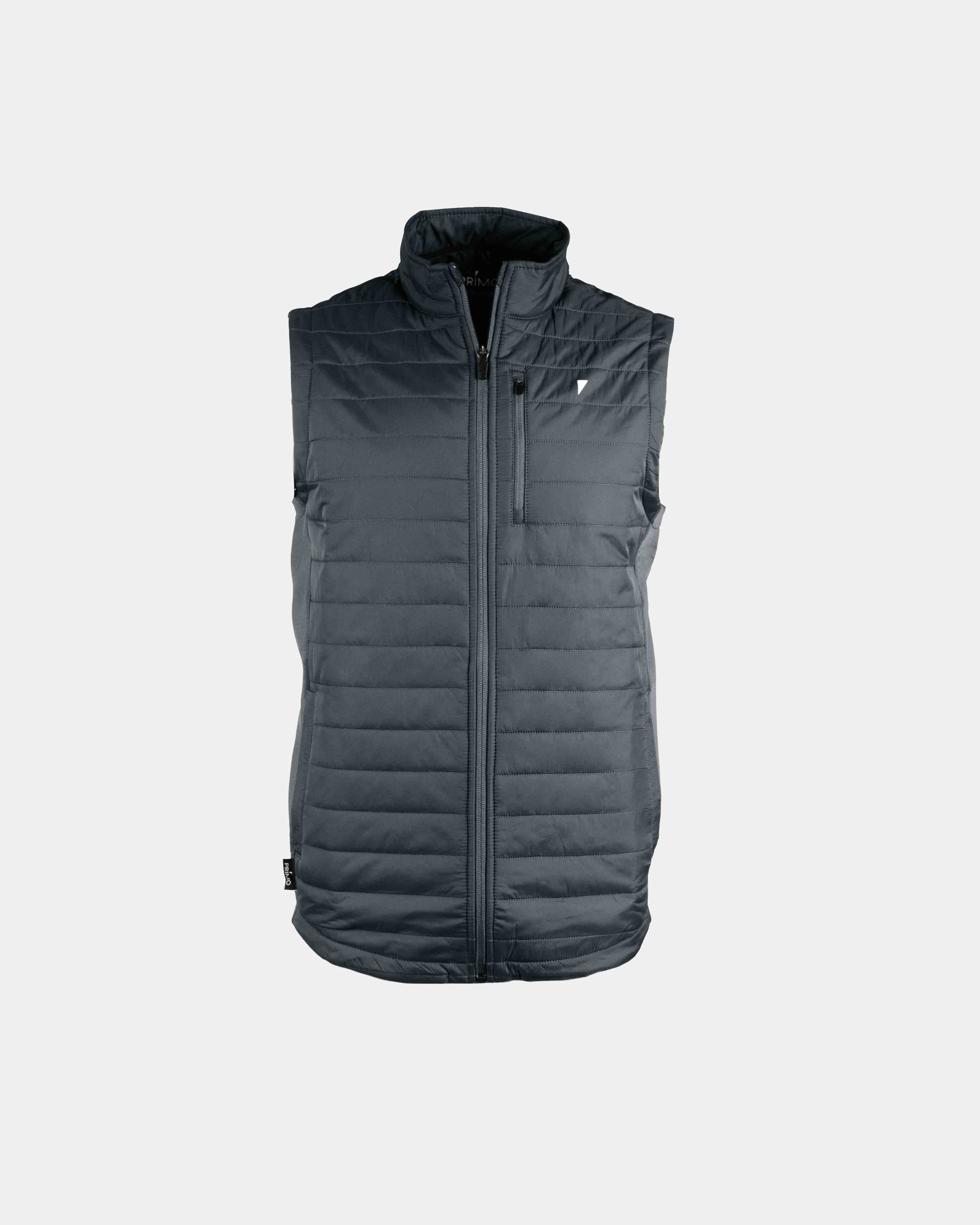 Dark Gray Puff Vest – Primo Golf Apparel