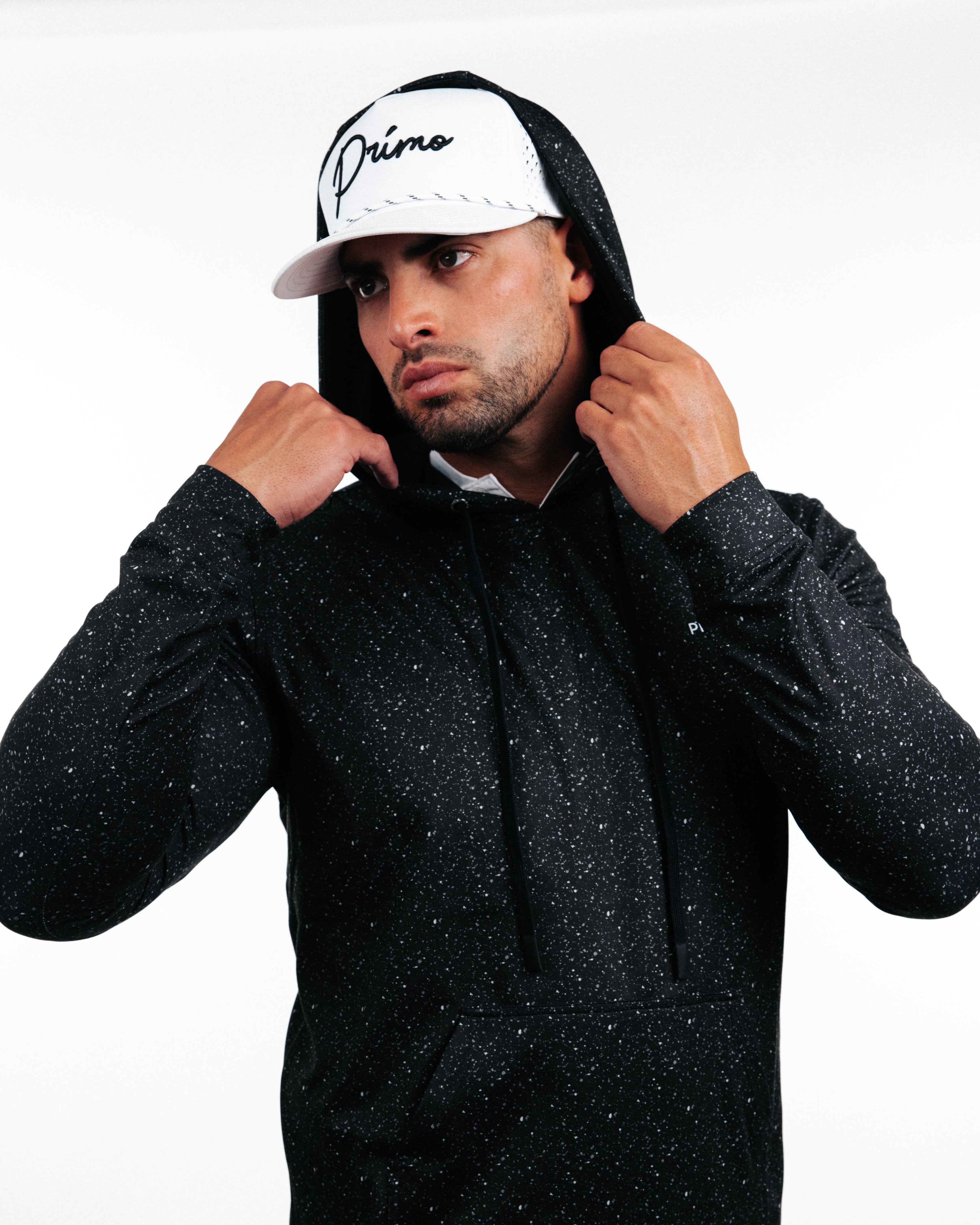 Speckled Black Golf Hoodie – Primo Golf Apparel