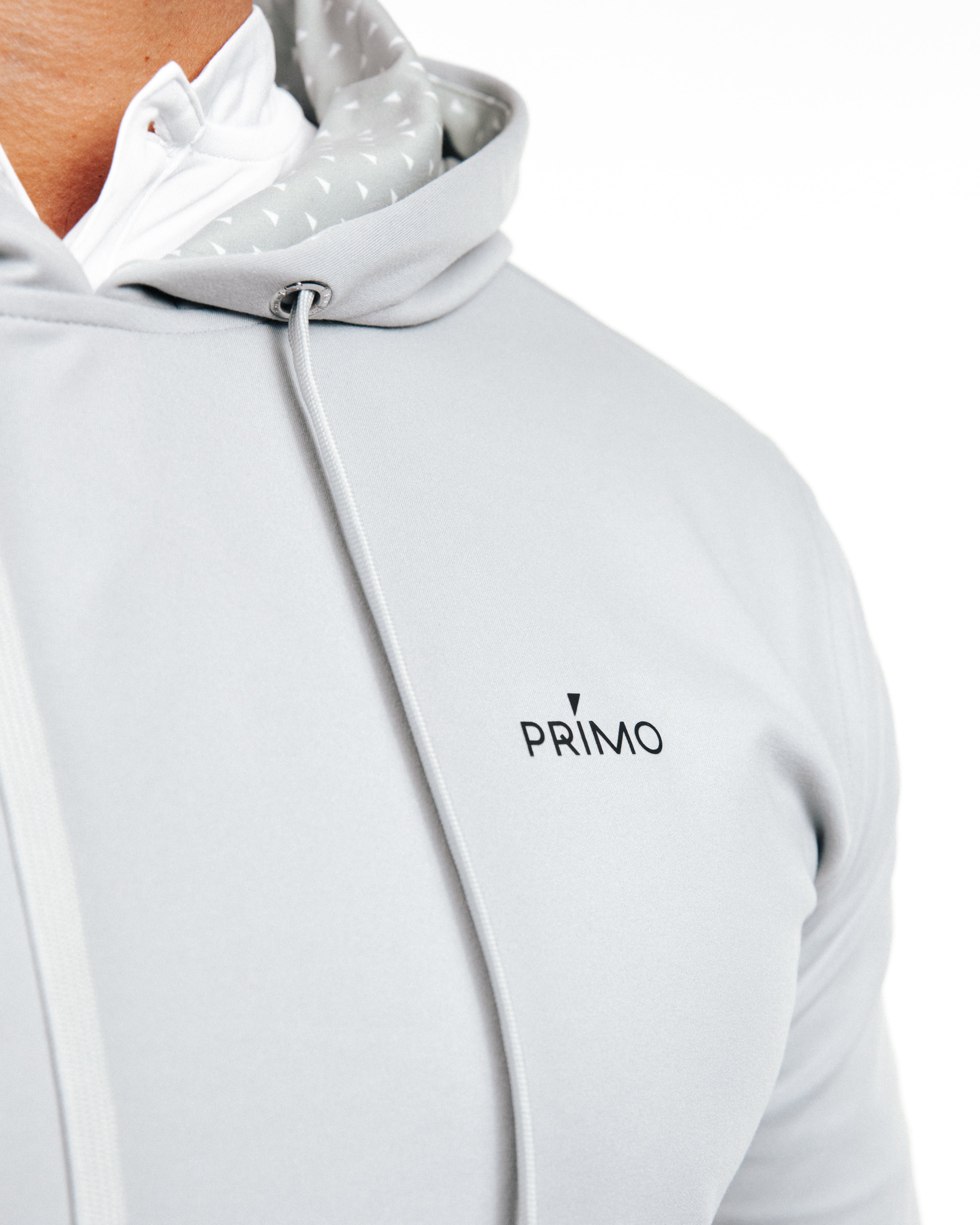 Light Gray Golf Hoodie – Primo Golf Apparel